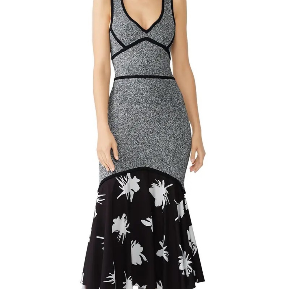 Prabal Gurung Floral Midi Dress